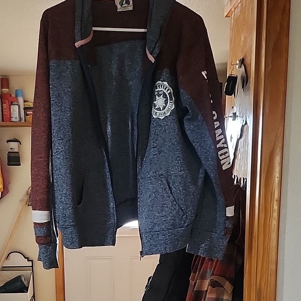 Women's Two-Tone Hoodie Jacket